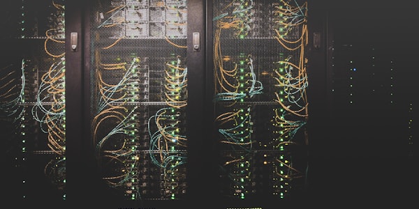 人工智能AI芯片与神经网络示意图，展示未来计算趋势